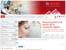 Tablet Screenshot of nudec.es